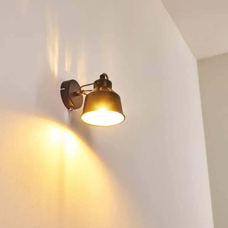 Applique murale Safari Noir, 1 lumière