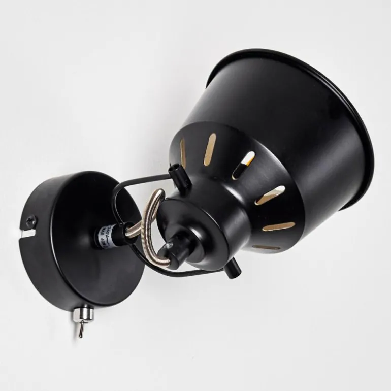 Applique murale Safari Noir, 1 lumière