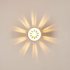 Applique murale Safari Noir, 1 lumière