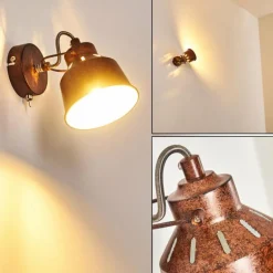 Applique murale Safari Rouille, 1 lumière