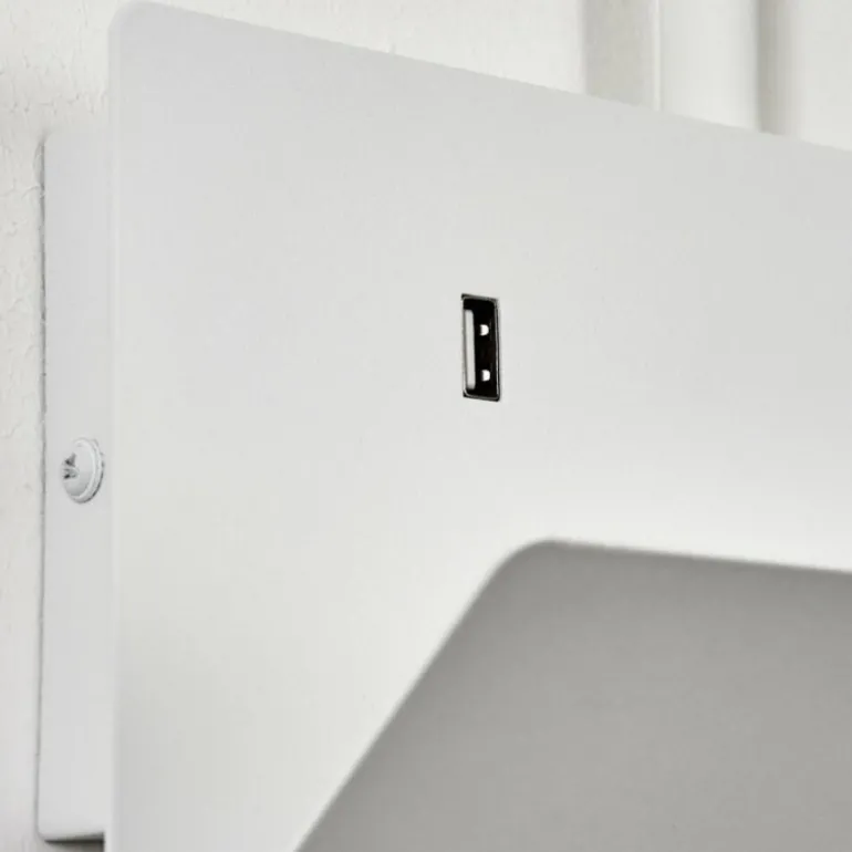 Applique murale Sarnen Blanc, 1 lumière