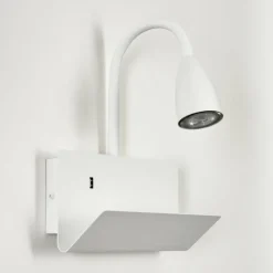 Applique murale Sarnen Blanc, 1 lumière