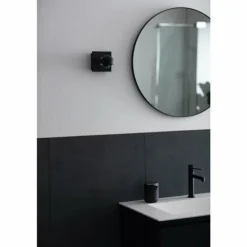 Applique murale SCHÖNER WOHNEN-Kollektion Lense LED Noir, 1 lumière