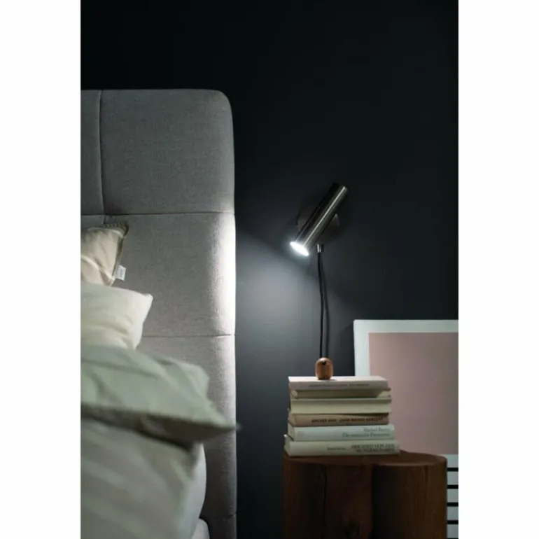 Applique murale SCHÖNER-WOHNEN-Kollektion Stina LED Nickel mat, 1 lumière