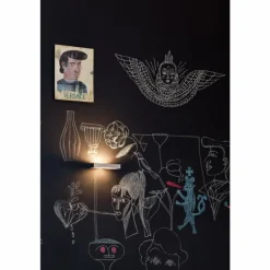 Applique murale Serien Lighting SML WALL M HAL Argenté, 1 lumière