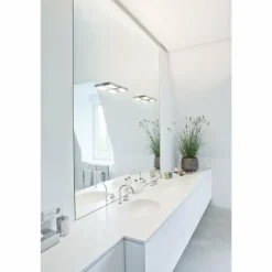 Applique murale Serien Lighting SML WALL M HAL Argenté, 1 lumière