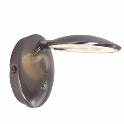 Applique murale Steinhauer Zenith LED Acier inoxydable, 1 lumière