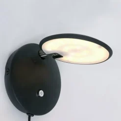 Applique murale Steinhauer Zenith LED Noir, 1 lumière