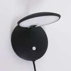 Applique murale Steinhauer Zenith LED Noir, 1 lumière