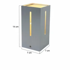 Applique murale Steinhauer Liberstas Acier inoxydable, 1 lumière