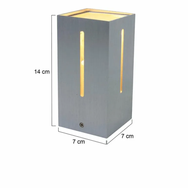 Applique murale Steinhauer Liberstas Acier inoxydable, 1 lumière