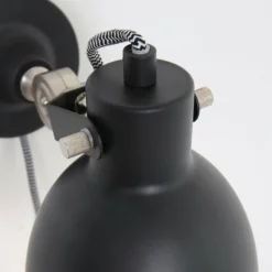 Applique murale Steinhauer Mexlite Noir, 1 lumière