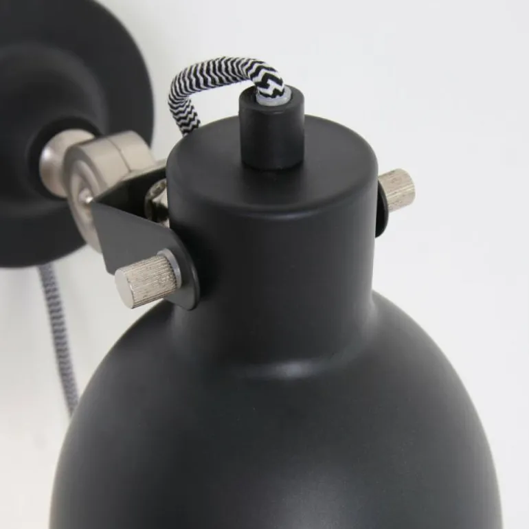 Applique murale Steinhauer Mexlite Noir, 1 lumière