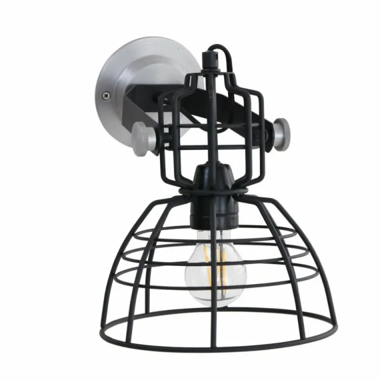 Applique murale Steinhauer Mark III mini Noir, 1 lumière