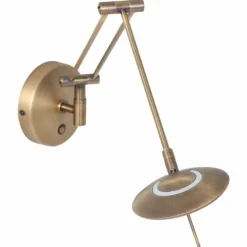 Applique murale Steinhauer Zodiac LED Bronze, 1 lumière