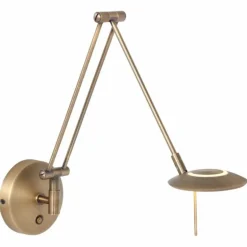 Applique murale Steinhauer Zodiac LED Bronze, 1 lumière