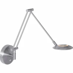 Applique murale Steinhauer Zodiac LED Acier inoxydable, 1 lumière