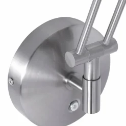 Applique murale Steinhauer Zodiac LED Acier inoxydable, 1 lumière