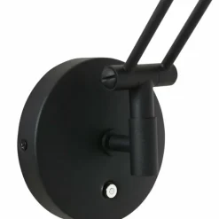 Applique murale Steinhauer Zodiac LED Noir, 1 lumière