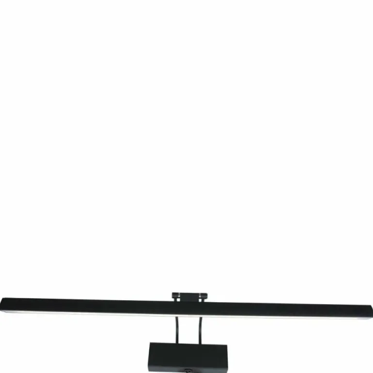 Applique murale Steinhauer Litho LED Noir, 1 lumière