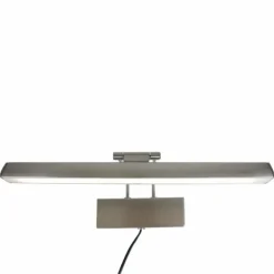 Applique murale Steinhauer Litho LED Acier inoxydable, 1 lumière