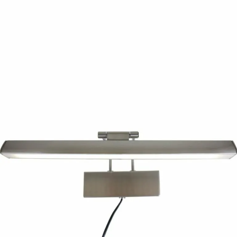 Applique murale Steinhauer Litho LED Acier inoxydable, 1 lumière