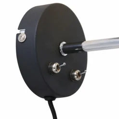 Applique murale Steinhauer Anne Fastlåst Noir, 2 lumières