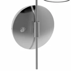 Applique murale Steinhauer Tallerken LED Acier inoxydable, Blanc, 1 lumière