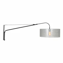 Applique murale Steinhauer Gramineus Noir, Argenté, 1 lumière