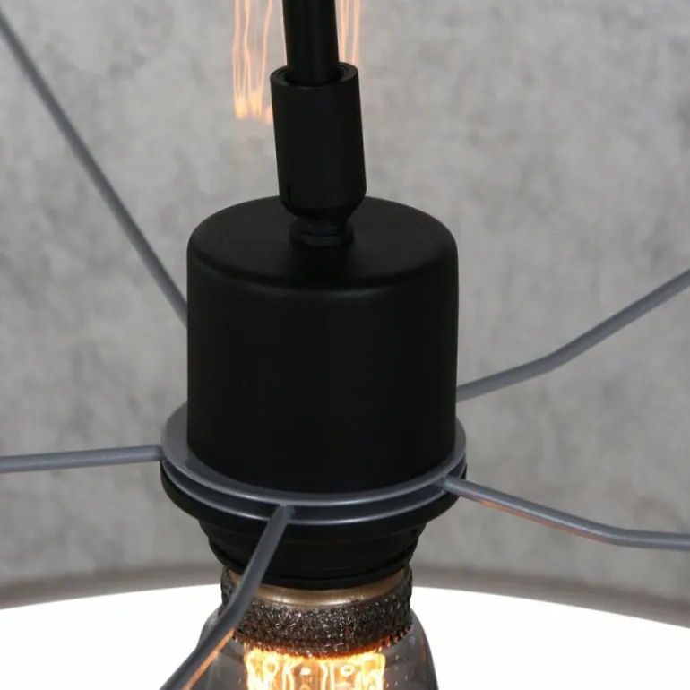 Applique murale Steinhauer Gramineus Noir, Argenté, 1 lumière