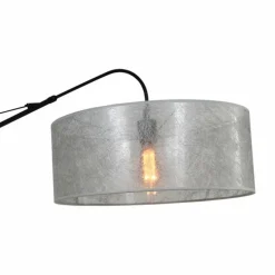 Applique murale Steinhauer Gramineus Noir, Argenté, 1 lumière