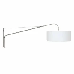 Applique murale Steinhauer Gramineus Acier inoxydable, Blanc, 1 lumière