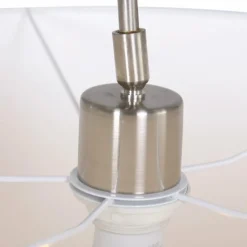 Applique murale Steinhauer Gramineus Acier inoxydable, Blanc, 1 lumière