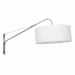 Applique murale Steinhauer Gramineus Acier inoxydable, Blanc, 1 lumière
