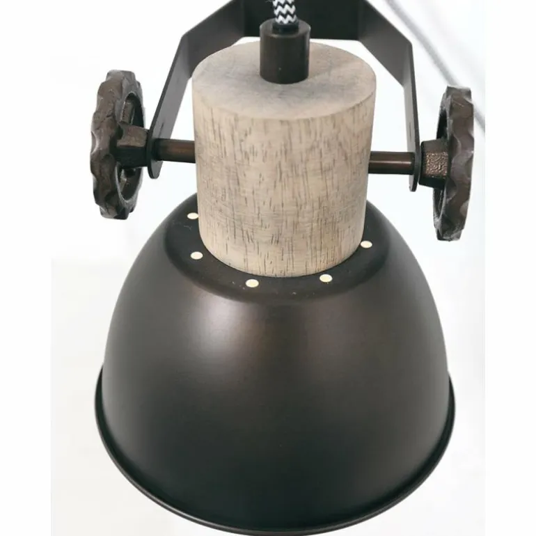 Applique murale Steinhauer Gearwood Anthracite, 1 lumière