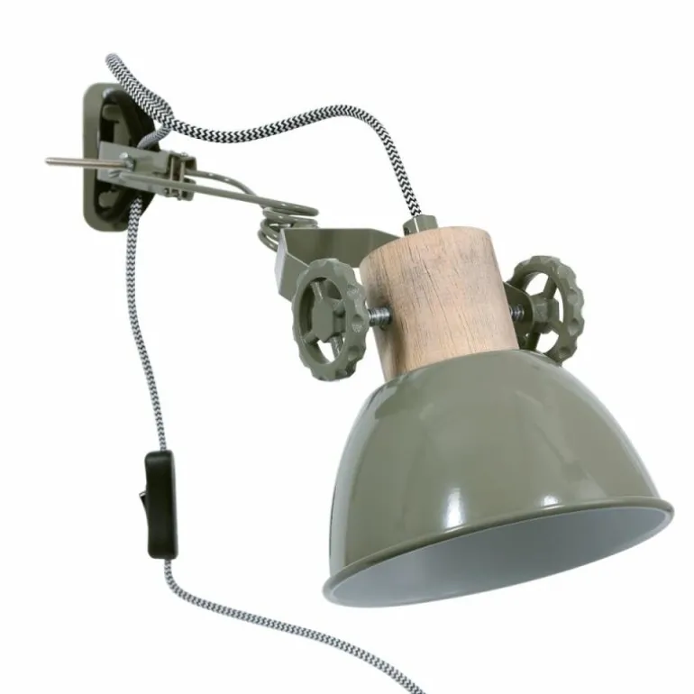 Applique murale Steinhauer Gearwood Vert, 1 lumière