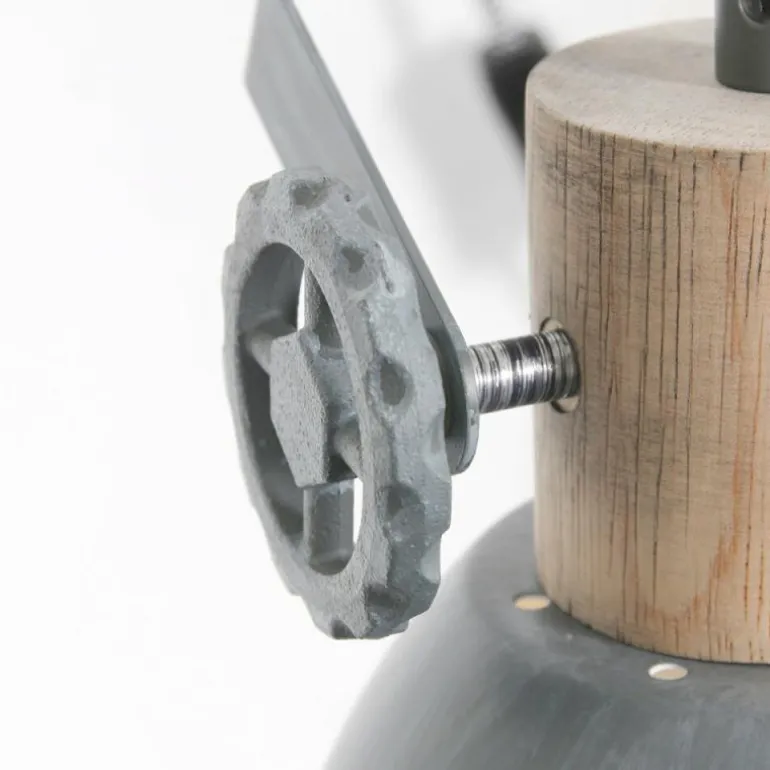 Applique murale Steinhauer Gearwood Gris, 1 lumière