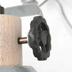 Applique murale Steinhauer Gearwood Nickel mat, 1 lumière