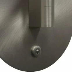 Applique murale Steinhauer Turound LED Acier inoxydable, 1 lumière