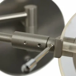 Applique murale Steinhauer Turound LED Acier inoxydable, 1 lumière