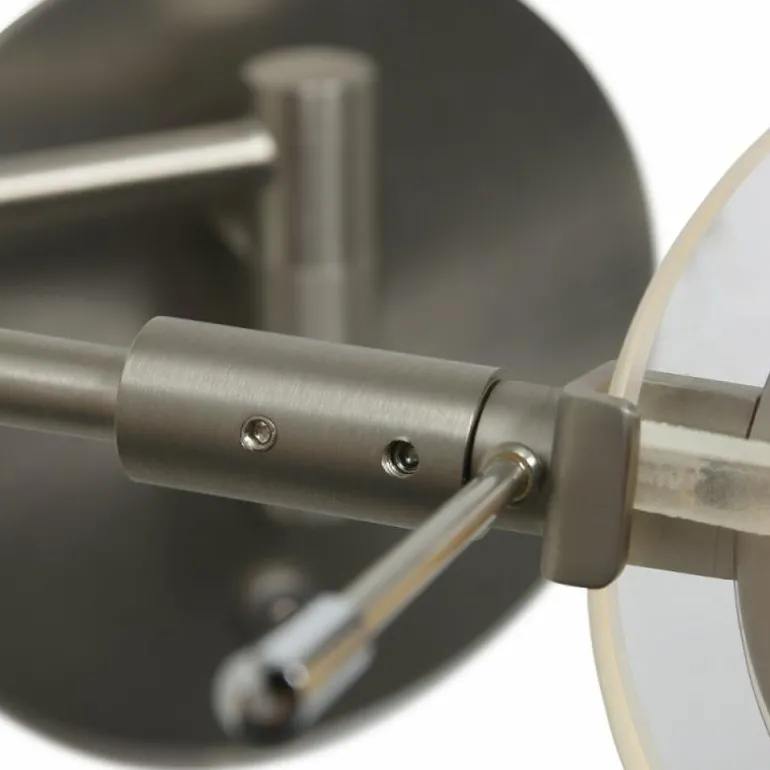 Applique murale Steinhauer Turound LED Acier inoxydable, 1 lumière