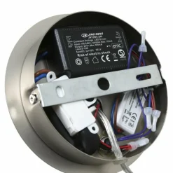 Applique murale Steinhauer Turound LED Acier inoxydable, 1 lumière