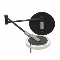 Applique murale Steinhauer Turound LED Noir, 1 lumière