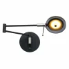 Applique murale Steinhauer Turound LED Noir, 1 lumière