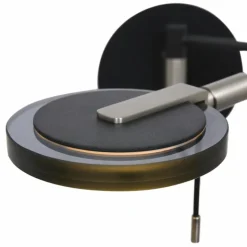 Applique murale Steinhauer Turound LED Noir, 1 lumière