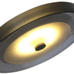 Applique murale Steinhauer Turound LED Noir, 1 lumière