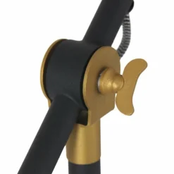 Applique murale Steinhauer Or, Noir, 1 lumière