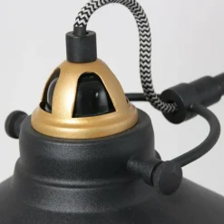 Applique murale Steinhauer Or, Noir, 1 lumière