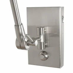 Applique murale Steinhauer Prestige Chic Acier brossé, 1 lumière