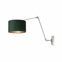 Applique murale Steinhauer Prestige Chic Acier brossé, 1 lumière